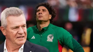 Javier Aguirre junto a Guillermo Ochoa / FOTO MARCA