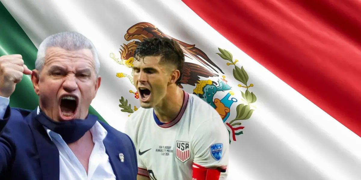 Javier Aguirre junto a Pulisic / FOTO MSN