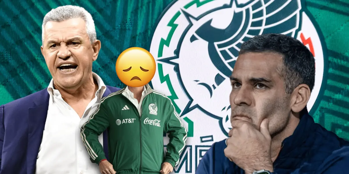 Javier Aguirre molesto, Rafael Márquez y entrenador oculto/ Foto Mi Selección.