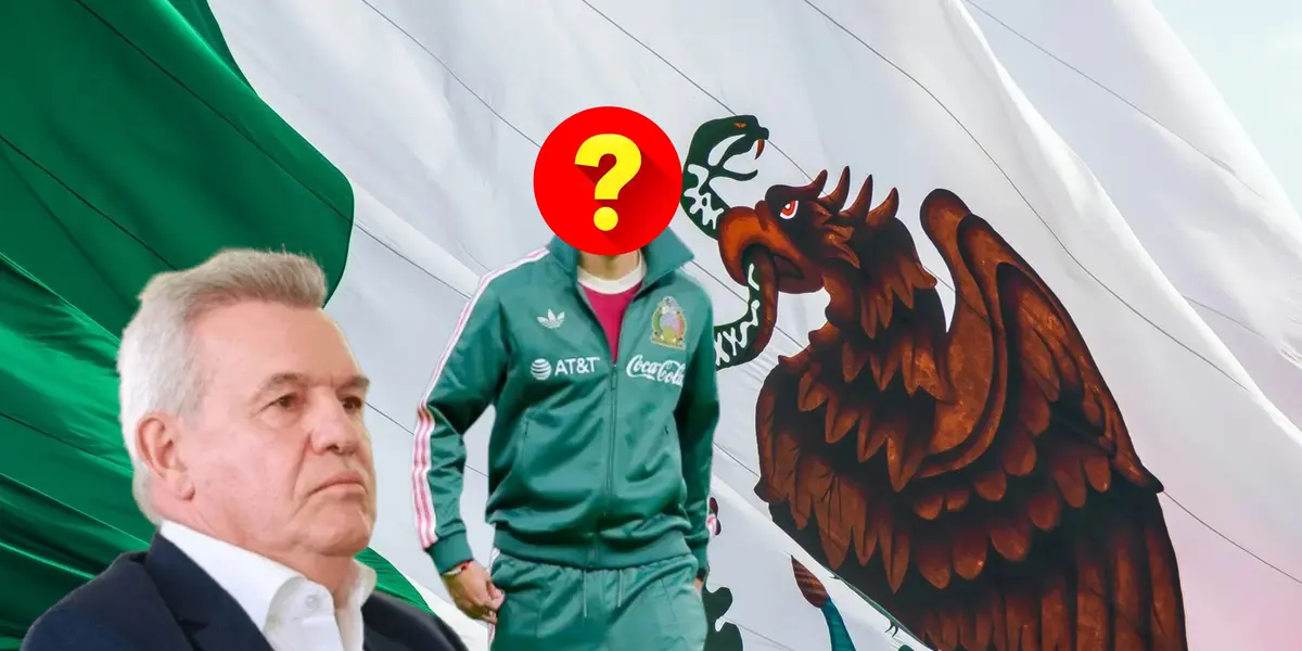 Javier Aguirre y jugador de Selección Mexicana oculto/Foto López Doriga Digital.