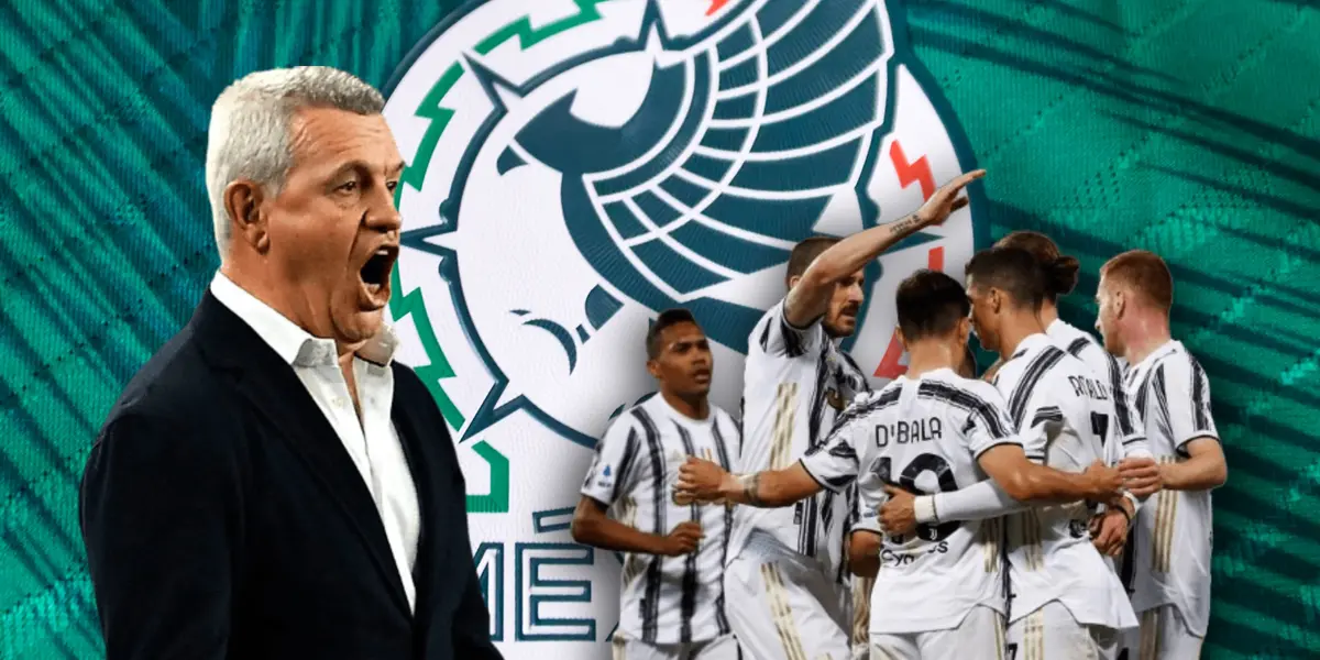 Javier Aguirre y jugadores de Juventus celebrando/ Foto Mi Selección.