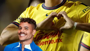 Jonathan dos Santos riendo y jugador del América/Foto Ramón Juárez.