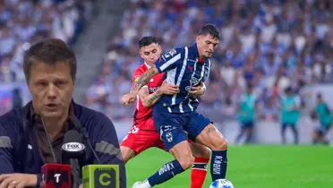 José Antonio Noriega en el Monterrey vs Toluca / FOTO MARCA