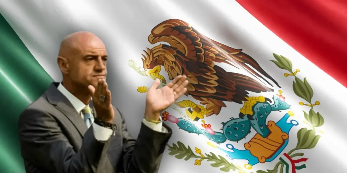 José Luis 'Chelís' aplaudiendo y bandera de México/ Foto Tirant lo Blanch.