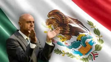 José Luis 'Chelís' aplaudiendo y bandera de México/ Foto Tirant lo Blanch.