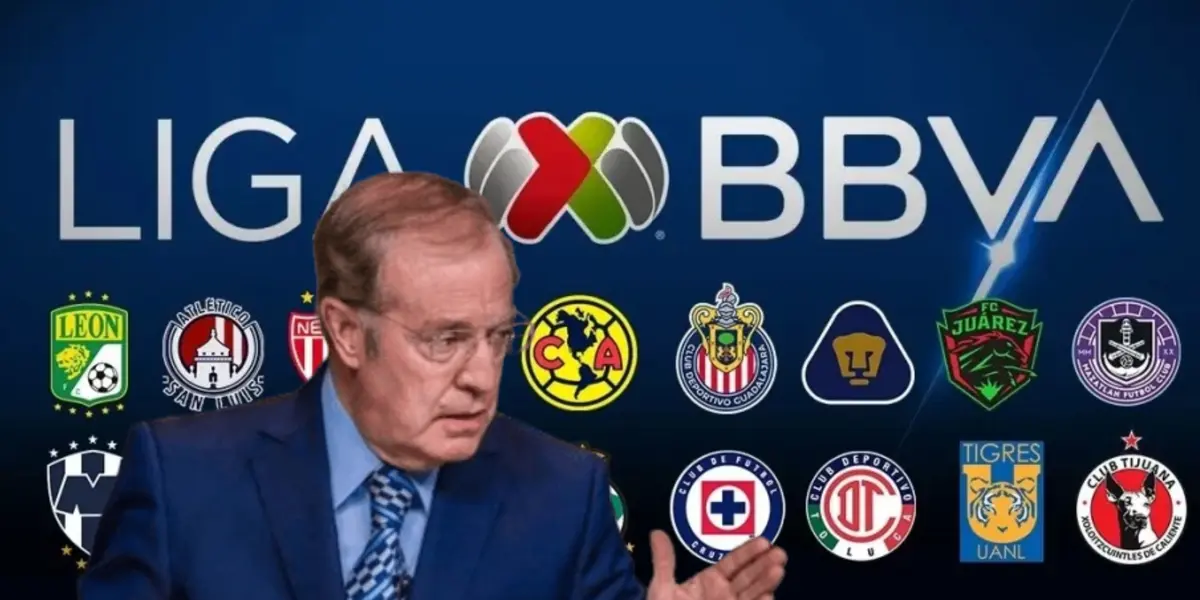 José Ramón Fernández y equipos de la Liga MX/Foto Reforma.