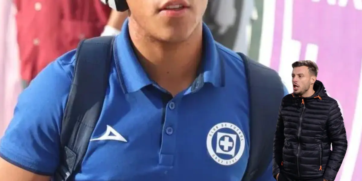 Jugador de Cruz Azul llegando a partido. Foto: Bolavip