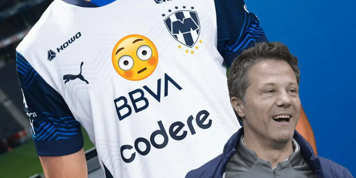 Jugador de Rayados, emoji apenado y José Antonio Noriega riendo,/Foto Excélsior.