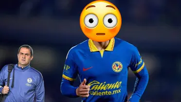 Jugador del América en partido. Foto: Azteca Deportes