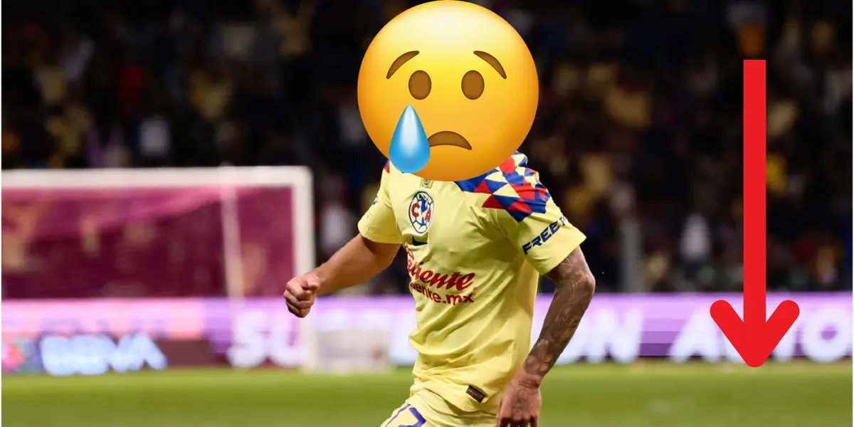 Apenas salió del América y no la pasa nada bien, hasta lo bajaron de su selección