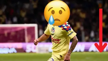 Jugador del América en partido. Foto: Bolavip