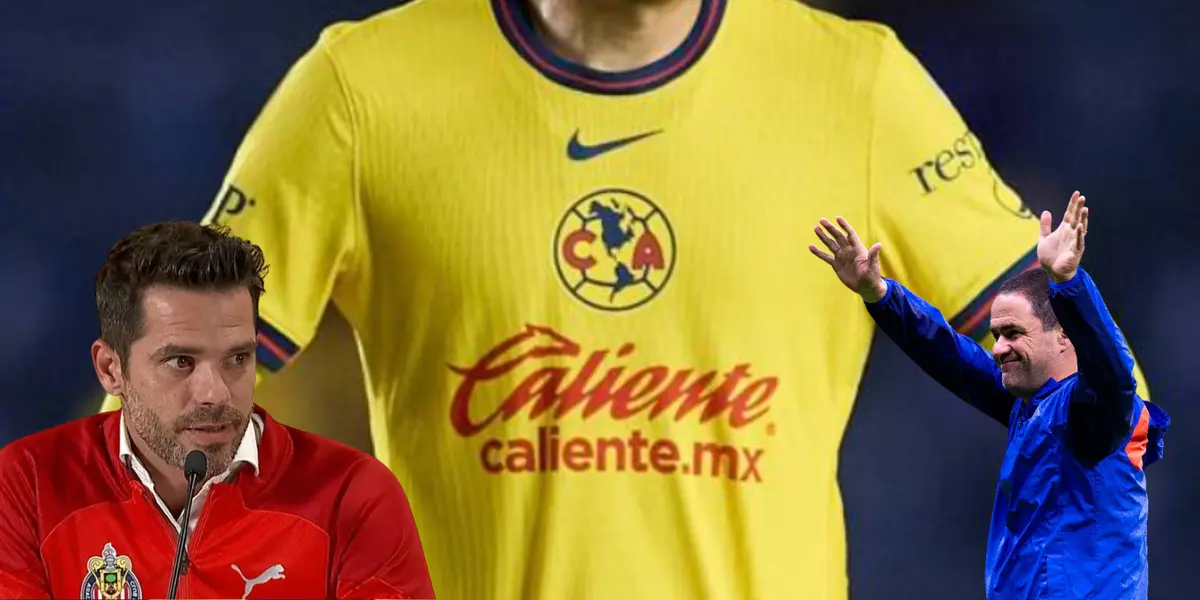 Jugador del América en partido. Foto: TV Azteca