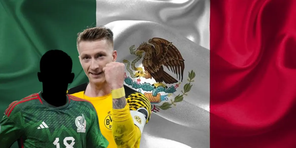 Jugador incógnito de la Selección Mexicana junto a Marco Reus / FOTO X