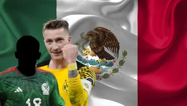 Jugador incógnito de la Selección Mexicana junto a Marco Reus / FOTO X