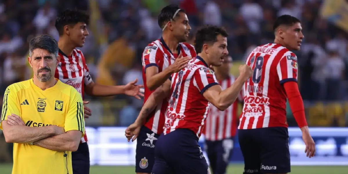 Jugadores de Chivas celebrando. Foto: Clic noticias