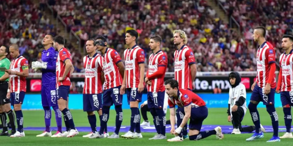 Jugadores de Chivas / FOTO  TV AZTECA