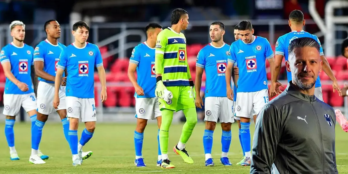 Demichelis en busca de su refuerzo, Rayados busca en Cruz Azul y encuentra a este jugador que podrían fichar