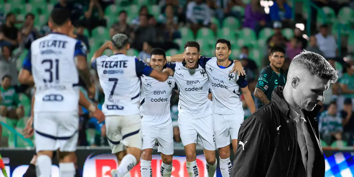 Jugadores de Rayados celebrando. Foto: El Universal