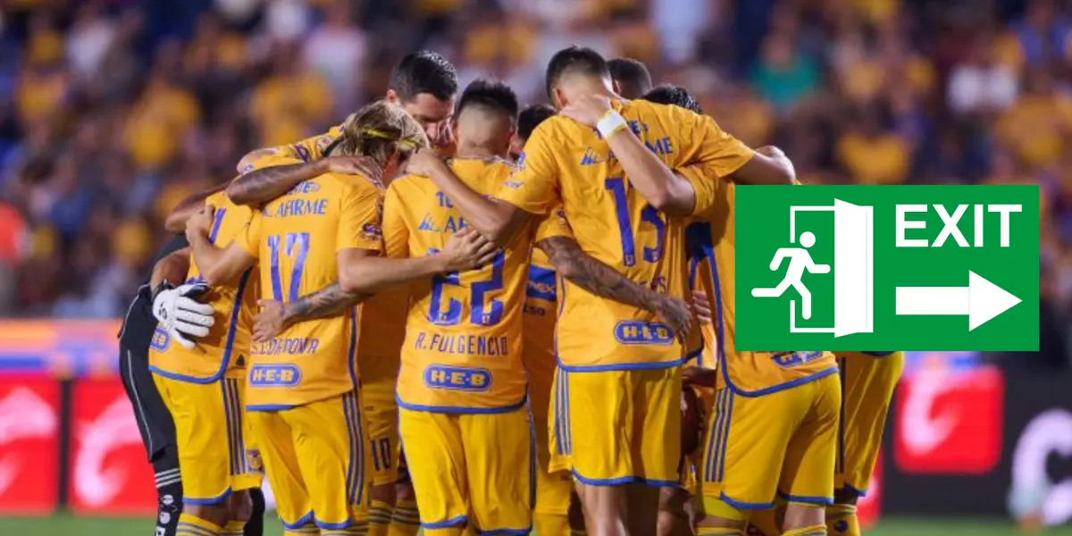 Jugadores de Tigres reunidos. Foto: Club Tigres