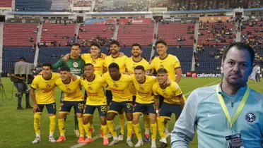 Jugadores del América en el Ciudad de los Deportes. Foto: El Universal