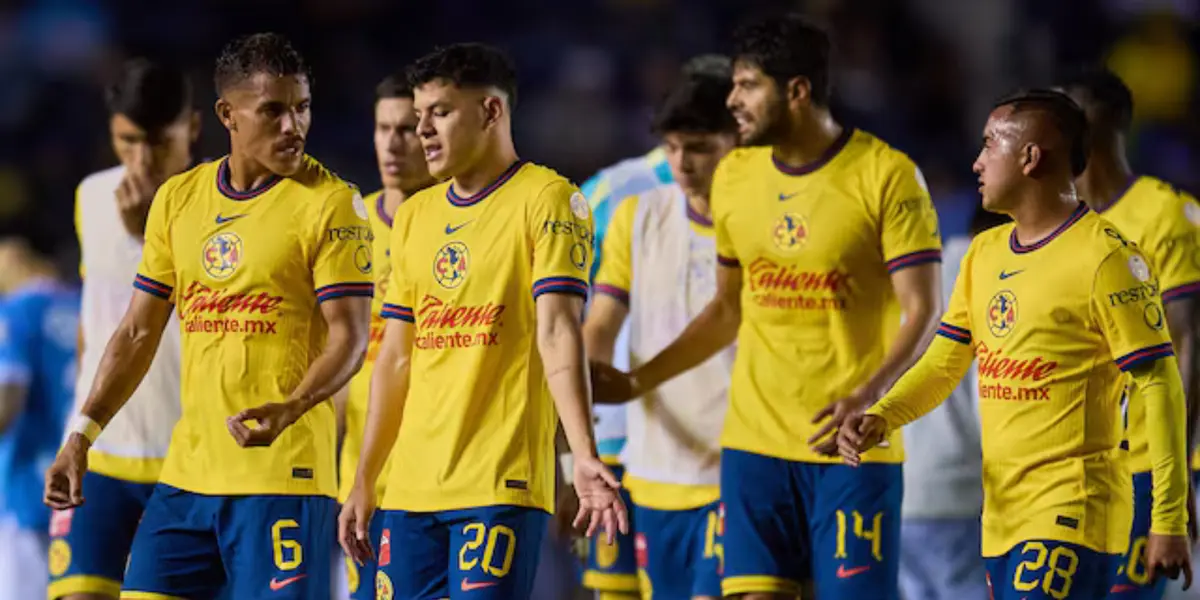 Jugadores del América en partido. Foto: SDP Noticias