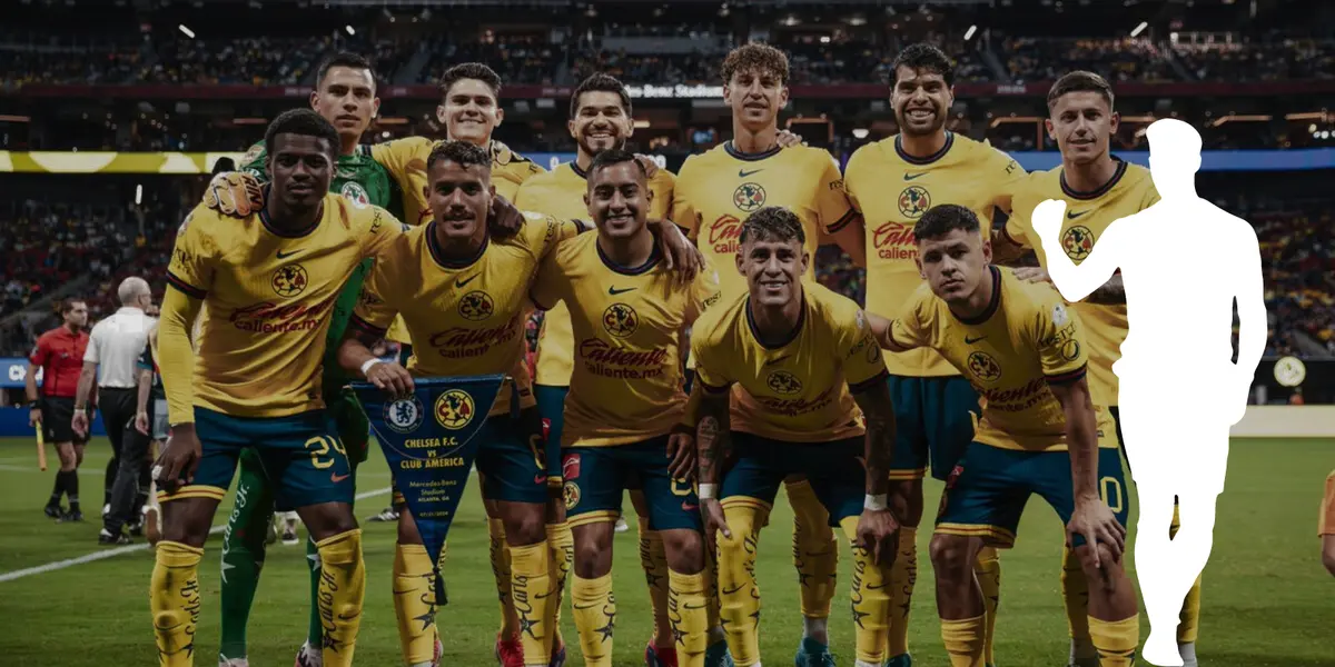 Jugadores del América vs Chelsea. Foto: Club América