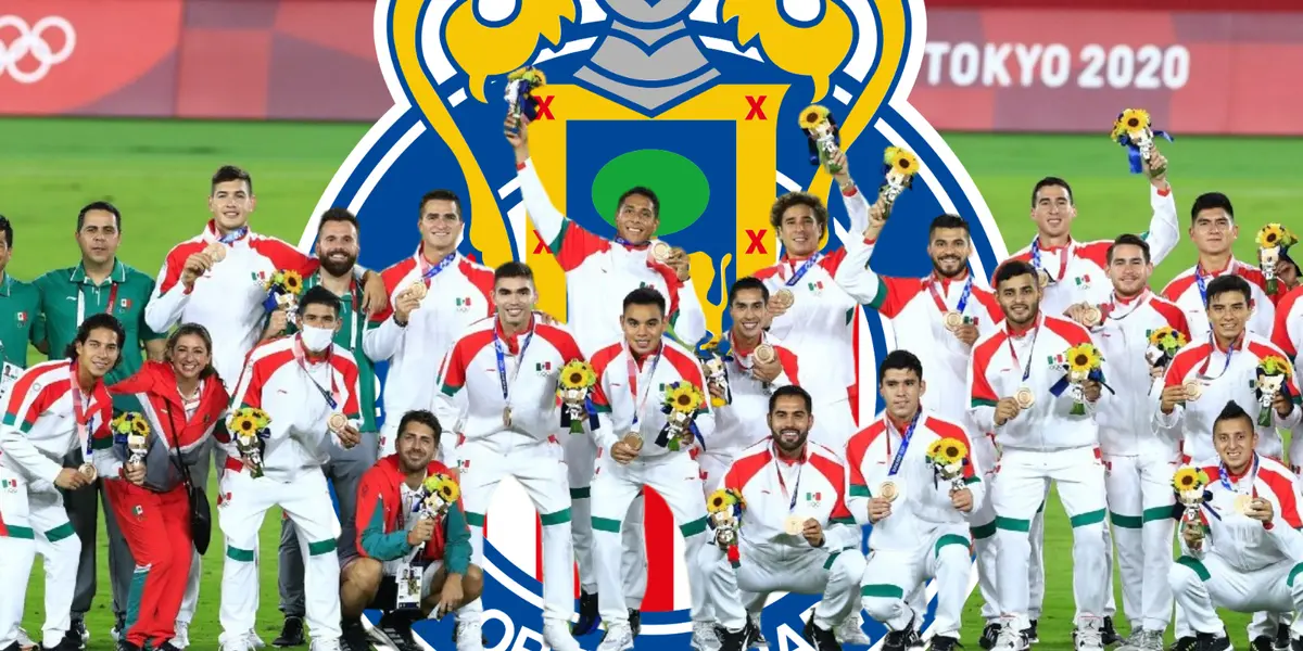 Jugadores mexicanos que ganaron bronce en Tokio. Foto: Récord