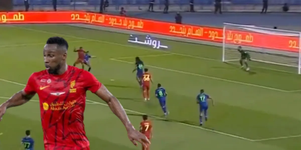 VIDEO | A lo Cristiano Ronaldo, el gol de Julián Quiñones que deslumbró a Arabia