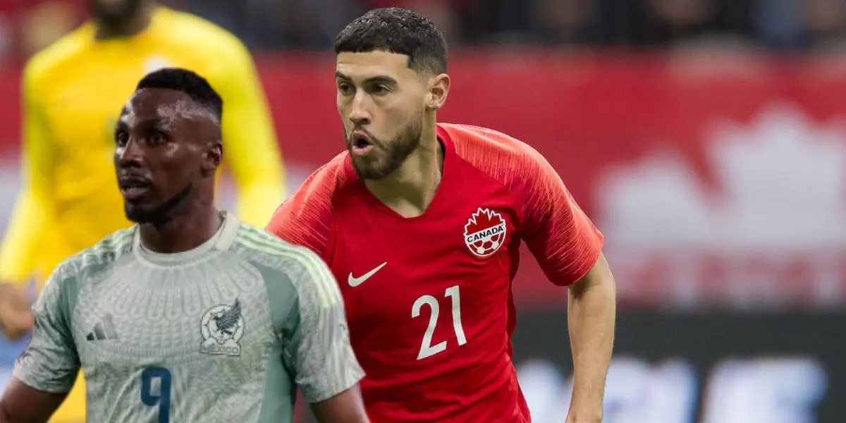 Julián Quiñones junto a Jonathan Osorio / FOTO CANADIAN PREMIER LEAGUE