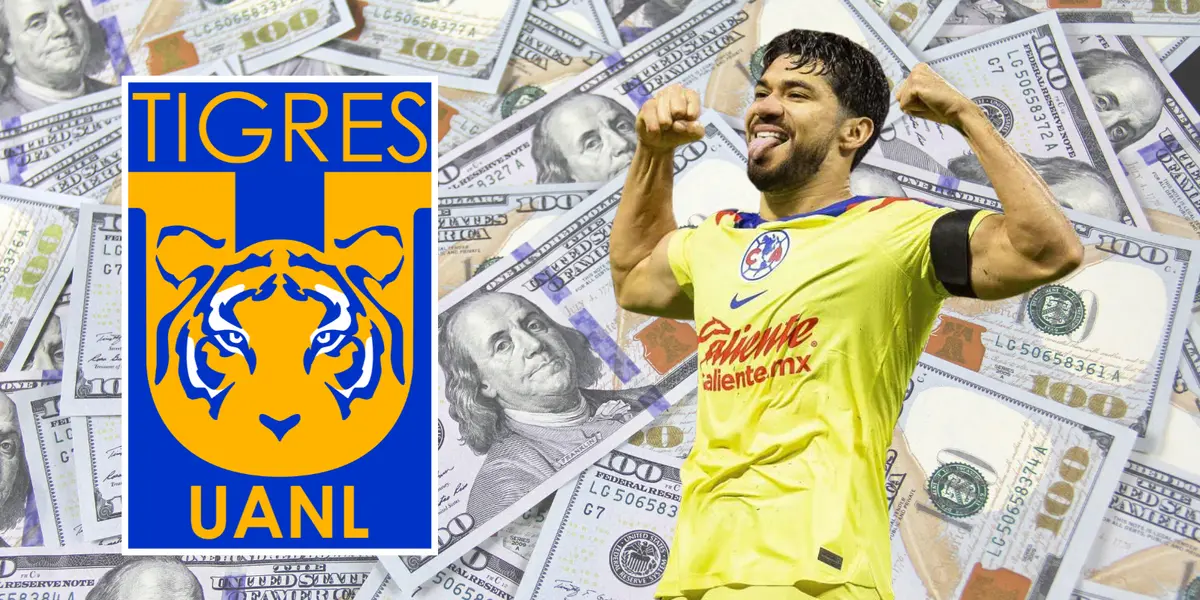 Lo que Tigres estaría dispuesto a pagarle a Henry Martín para sacarlo de América