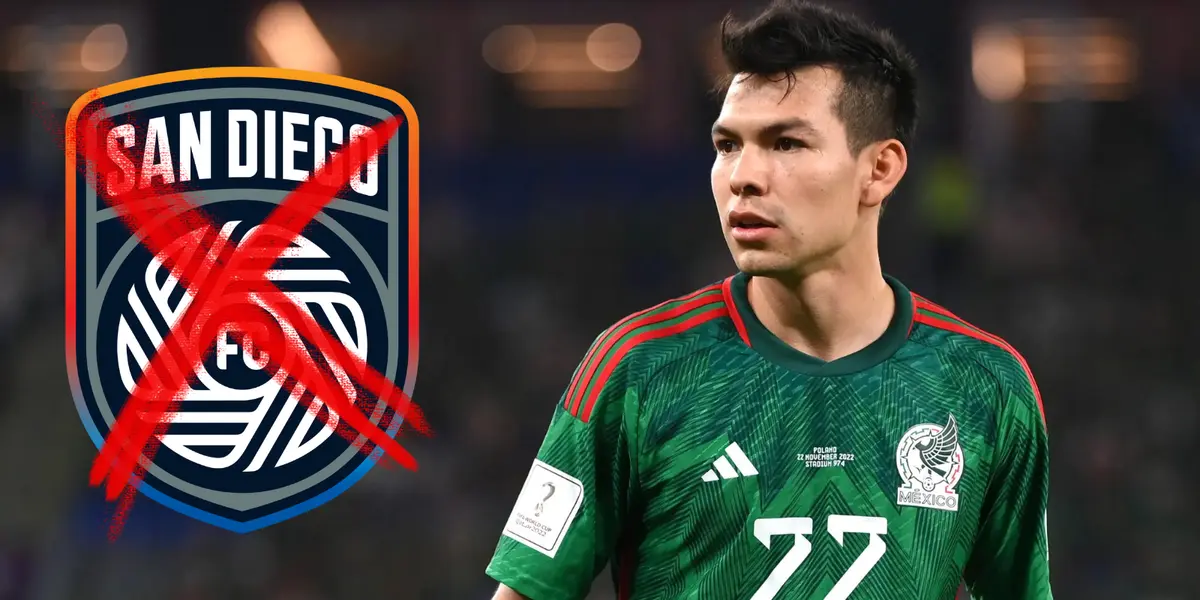 No lo creemos, Hirving Lozano y el equipo con el que está entrenando, no es el San Diego