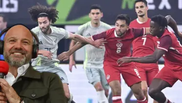 Luis García Postigo en el México vs Canadá / FOTO JUANFÚTBOL