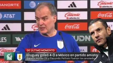 Marcelo Bielsa en conferencia de prensa, captura tomada de ESPN.