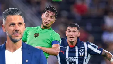 Martín Demichelis en el Monterrey vs Juárez / FOTO EL PORVENIR