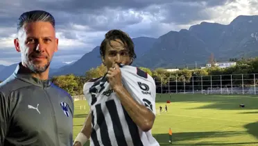 Martín Demichelis junto a Aldo De Nigris / FOTO RAYADOS