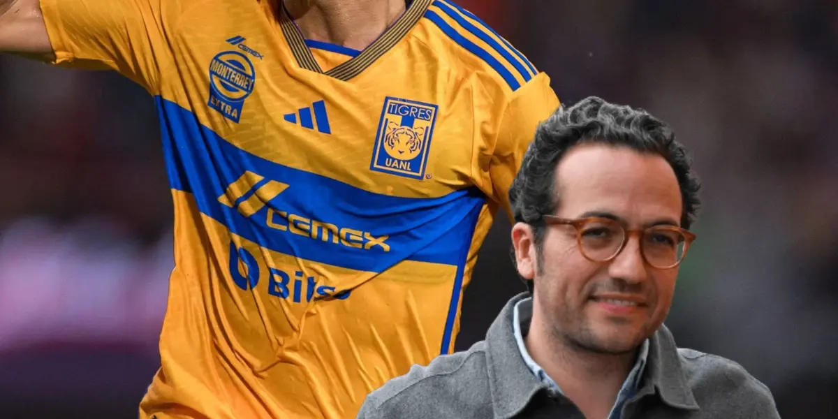 Mauricio Culebro y jugador de Tigres/Foto Publimetro.