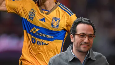 Mauricio Culebro y jugador de Tigres/Foto Publimetro.