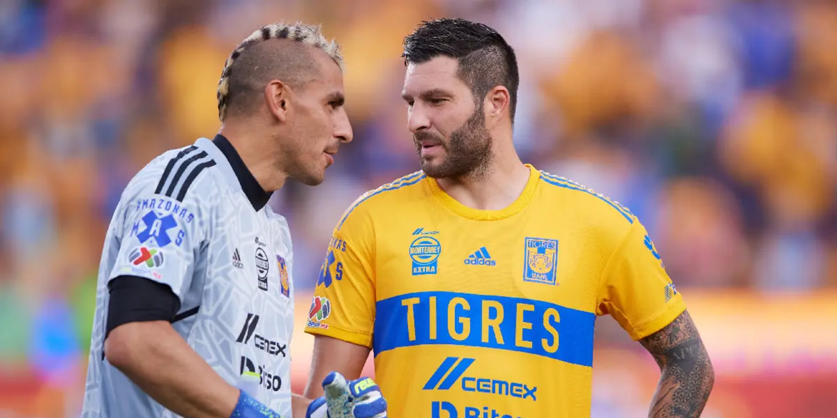 Nahuel y Gignac en partido con Tigres. Foto: ESTO