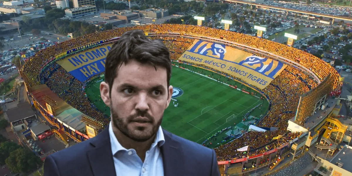 Nicolás Larcamón y Estadio Universitario/Foto Club Tigres.