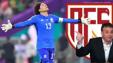 Ochoa en partido con México. Foto: Azteca Deportes