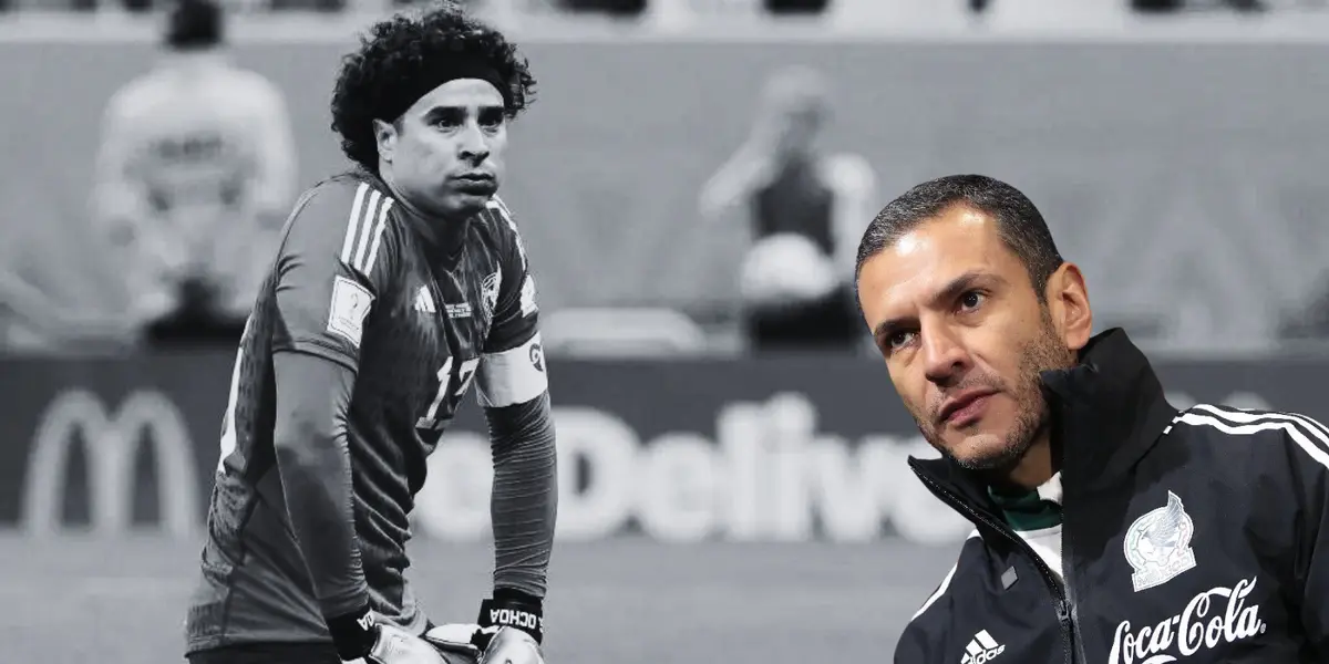 Ochoa sufriendo en partido con México. Foto: Vanguardia