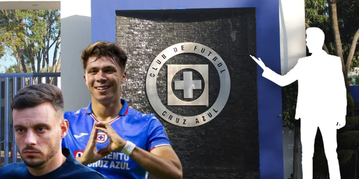 Oficinas de Cruz Azul, Rodrigo Huescas celebrando y Martín Anselmi/ Foto Bolavip.