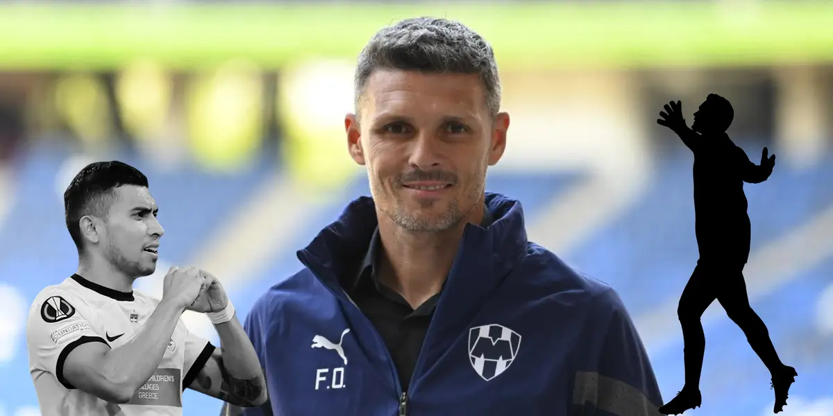 Ortiz en presentación con Rayados. Foto: Fútbol Total