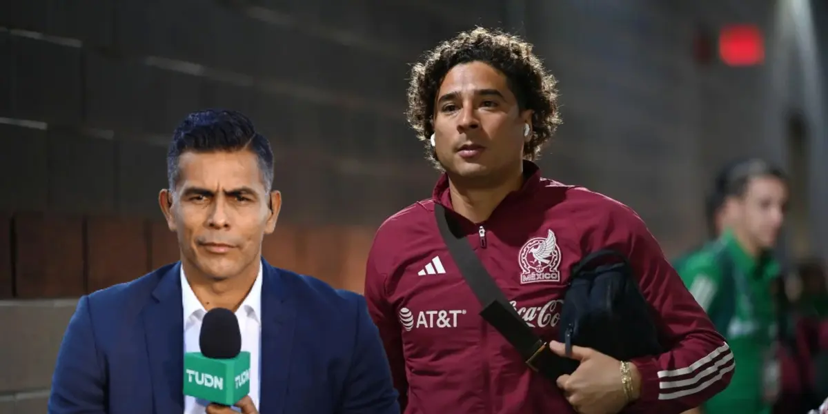 Oswaldo Sánchez y Guillermo Ochoa caminando/Foto Récord.