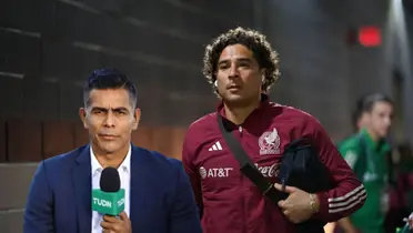 Oswaldo Sánchez y Guillermo Ochoa caminando/Foto Récord.