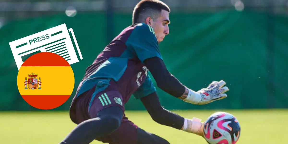 Padilla en entrenamiento con México. Foto: Selección Mexicana