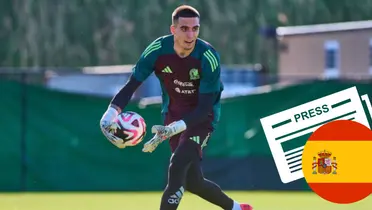 Padilla en entrenamientos con el Tri. Foto: Azteca Deportes