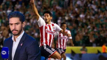 Rafa Márquez Lugo como periodista y jugador de Chivas / FOTO DEBATE