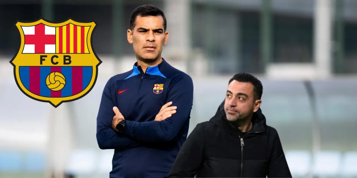 Rafael Márquez durante un entrenamiento del Barcelona B en España