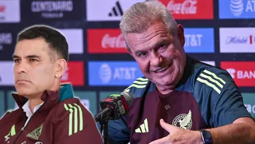 Rafael Márquez junto a Javier Aguirre / FOTO MILENIO